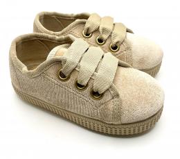 BLUCHER TERCIOPELO ARENA DE BATILAS