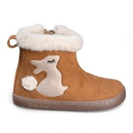 BOTIN PIEL BAREFOOT PELO CONEJITO DE CHETTO
