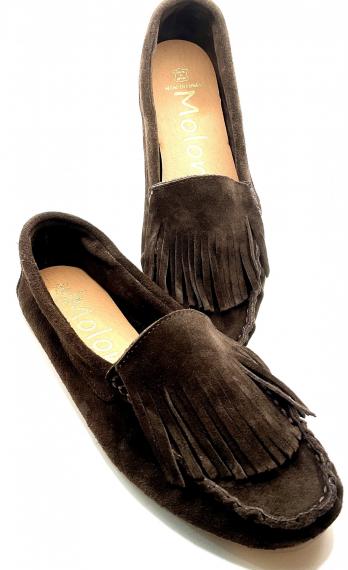 Foto Mocasines moicanos chocolate de MOLONAS