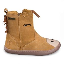 BOTA BAREFOOT EN PIEL - CABALLO TEX CAMEL DE CHETTO