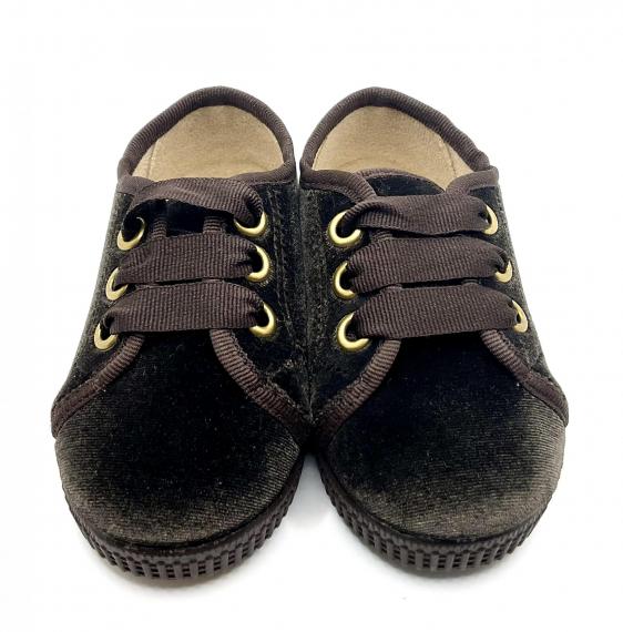 Foto BLUCHER  TERCIOPELO, CHOCOLATE DE BATILAS