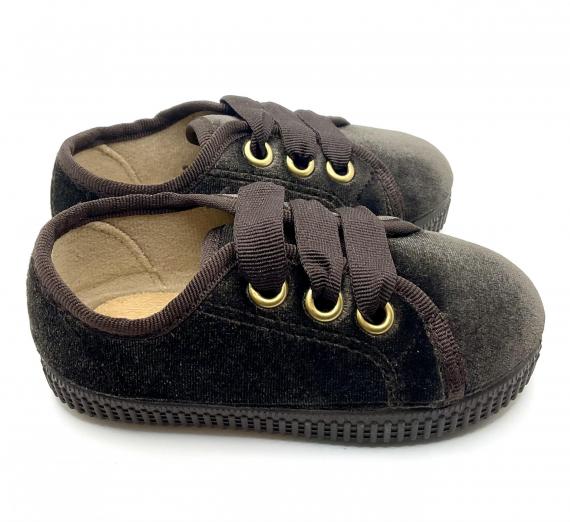 Foto BLUCHER  TERCIOPELO, CHOCOLATE DE BATILAS
