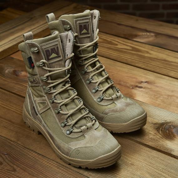 Фото ТАКТИЧНІ БЕРЦІ PAV 808 зимові койот