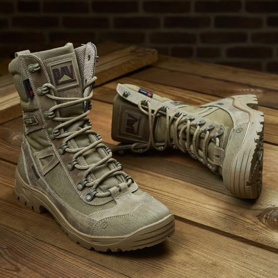 Фото ТАКТИЧНІ БЕРЦІ PAV 808 зимові койот