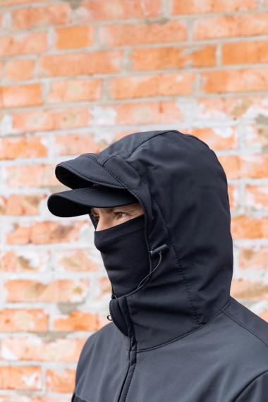 Фото Куртка SoftShell gen 1 Чорний (демісезонна)
