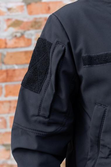 Фото Куртка SoftShell gen 1 Чорний (демісезонна)