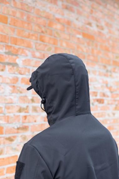 Фото Куртка SoftShell gen 1 Чорний (демісезонна)