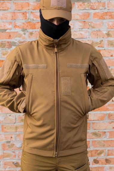 Фото Куртка SoftShell gen 2 Койот (демісезонна)