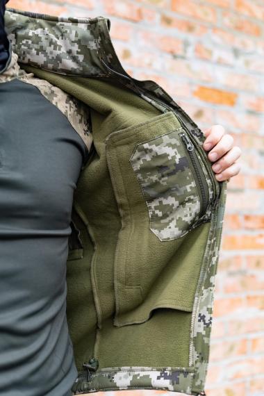 Фото Куртка SoftShell gen 2 Піксель (демісезонна)