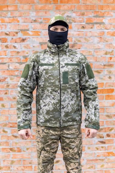 Фото Куртка SoftShell gen 2 Піксель (демісезонна)