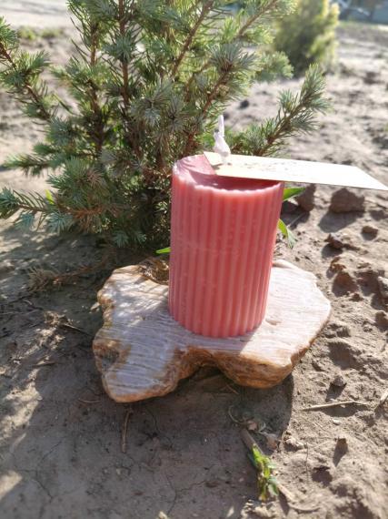 Фото Ароматическая соевая свеча