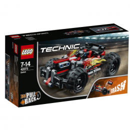 Червоний гоночний автомобіль lego technic